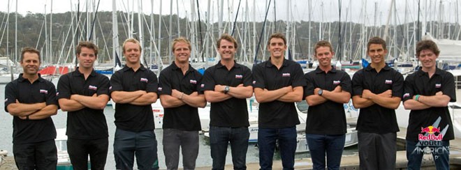 RPAYC representatives includes Traks Gordon, Sailing Director and coach, 1st from left, Josh McKnight, 2nd from left and Jason Waterhouse, 6th from left. © Objective Australia https://www.facebook.com/ObjectiveAustralia/